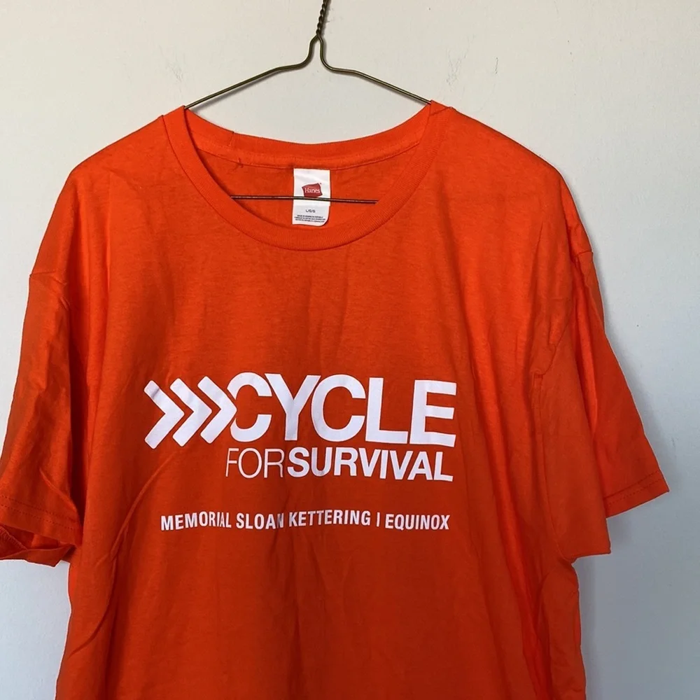 Cycle for Survival Tee Shirt size Large